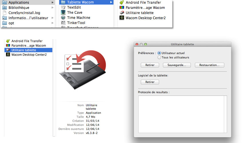 utilitaireWacom